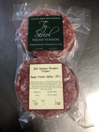 Wild venison burgers (4) Frozen